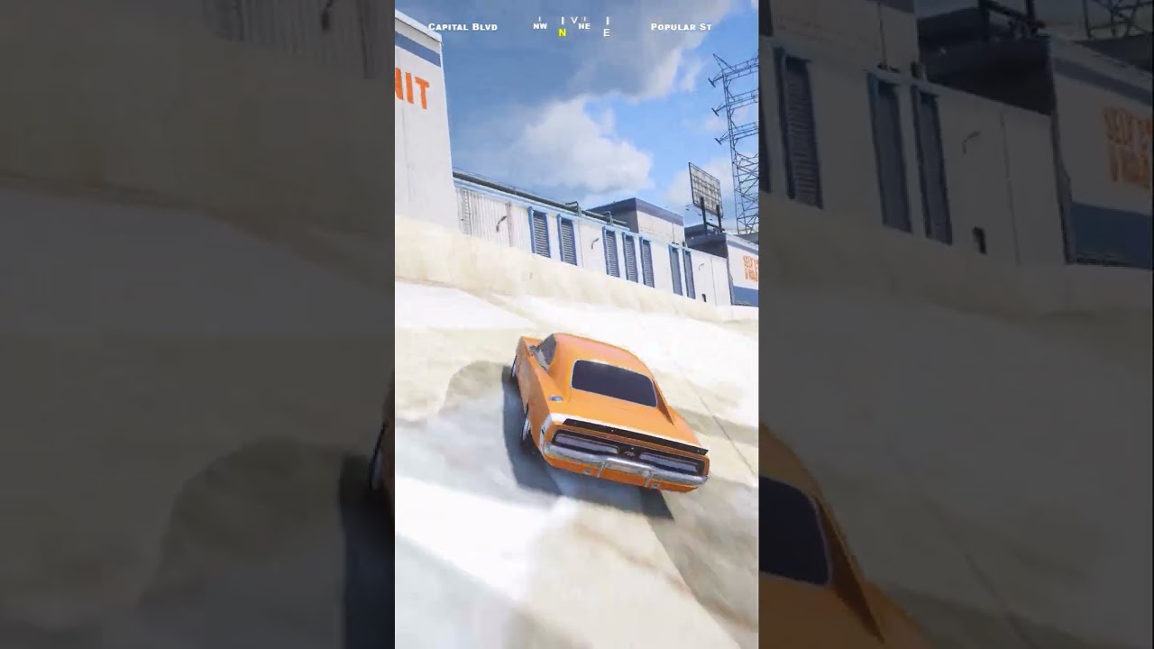 Aksi Keizerz pake Dodge charger 