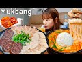 🥩돼지모듬수육+돼지국밥🍲 이게 부싼의 돼지국밥 풀코스다!!🔥 Ft.소면,한라산소주  Korean Food MUKBANG ASMR EATINGSHOW REALSOUND 요리 먹방
