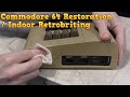 Commodore 64 restoration and new retrobrite technique