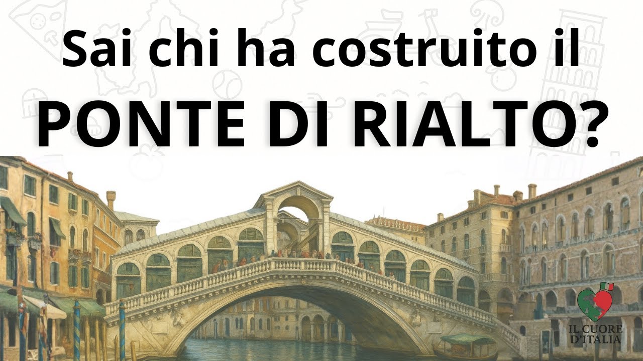 Il Ponte di Rialto: il sogno di pietra che ha fatto la storia di Venezia 🌉 | Learn Italian | Facile