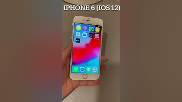 iPhone 6 on iOS 12.5.7 (2024)