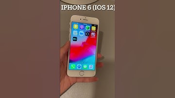 iPhone 6 on iOS 12.5.7 (2024)