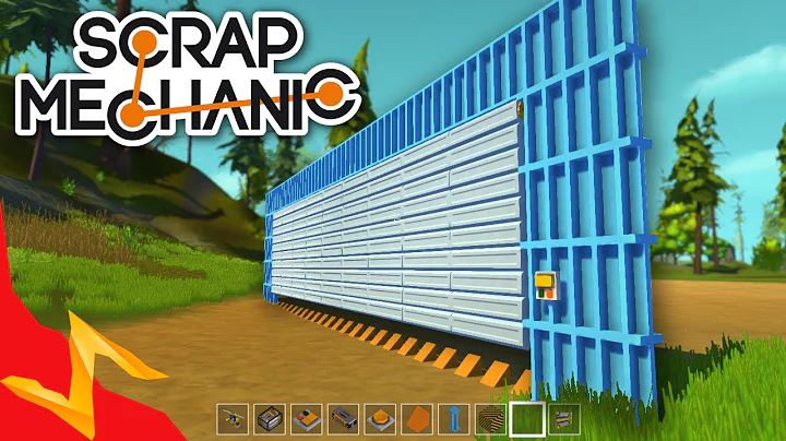 Scrap Mechanic - Garage Door!