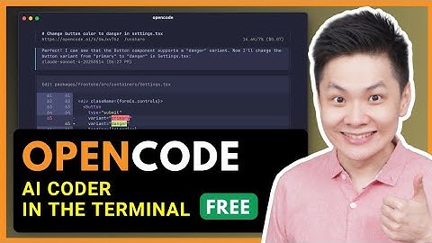SST OpenCode: AWESOME AI Coding Assistant + Open Source - RIP Gemini CLI & ClaudeCode