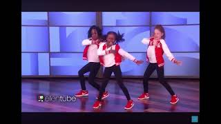 Those Girls are Amazing Dancing on Ellen Show