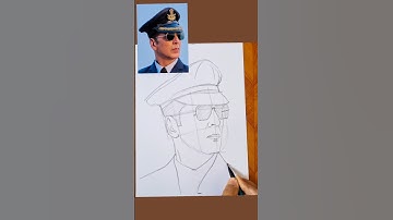 Sky force Akshay Kumar Drawing #drawing #skyforce #akshaykumar