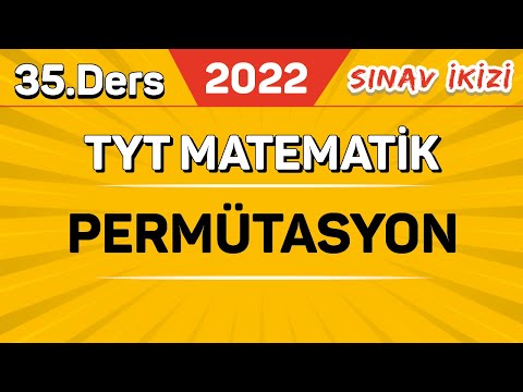 Permütasyon (35/40) | Sınav İkizi Kampı #2022yolcusu | EMRAH HOCA