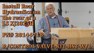 LS Tractor, Single Remote Valve Kit, Third Function, Rear Hydraulic Ports, Kit 20144718