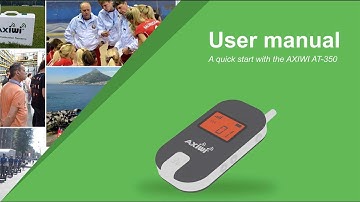 AXIWI AT-350 communication system - user manual