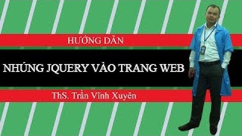 Nhúng JQuery Vào Trang Web