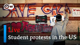 Live View From Ucla Campus As Students Protest The War In Gaza Dw News