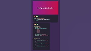 #SHORTS Background Animation CSS