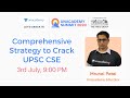 Comprehensive Strategy to Crack UPSC CSE | By Mrunal Patel | UPSC Preparation