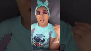 Tutorial Makeup . Maquillaje Morado Con Glitter