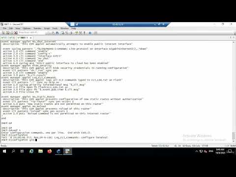 Cisco EEM Automation