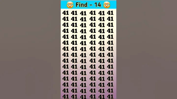 Are you logical 🤔 Find-14 #quiz #ias #challenge #puzzle #facts #iqtest #shorts #paheli #oddnumber