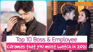 Top 10 cdrama fall in love with boss ❤️ #kdrama #chinesedrama