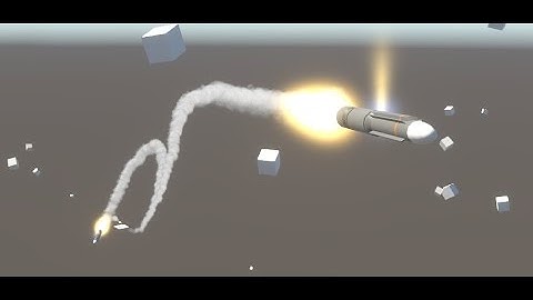 Unity 3D: Space Physics Experiments 08 - Physics Driven Missiles