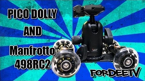 Pico Dolly Review using Manfrotto 498RC2 & Canon 7D
