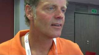 Gerard Van Lent En Het Marathonteam In Barcelona