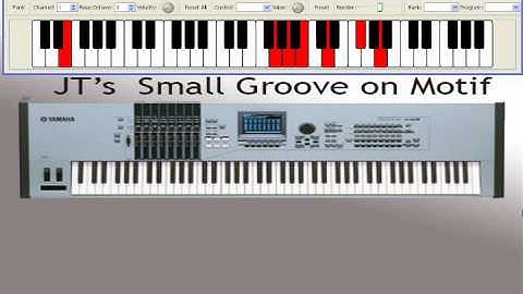Easy Groove on Motif by JT