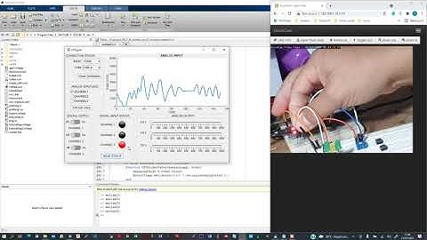 Matlab Script (m file) Arduino Data Send and Receive using bluepills STM32F103