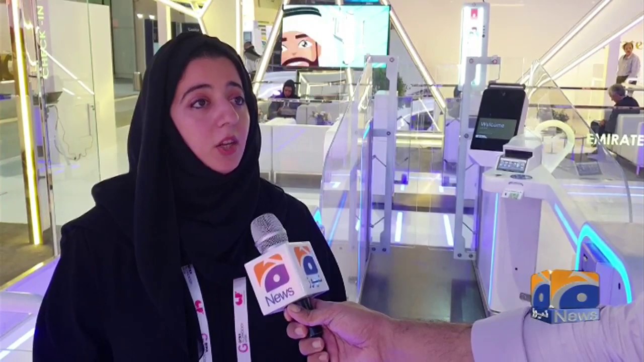 geo news youtube Dubai Exhibition: New Technology Makes Passports, Boarding Passes Redundant For Air Travelers