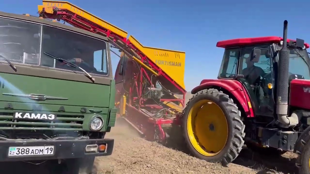 Свеклоуборочный комбайн прицепной Fortisman 4TS-4B