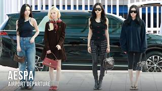 에스파, 인천공항 출국 | aespa Airport Departure