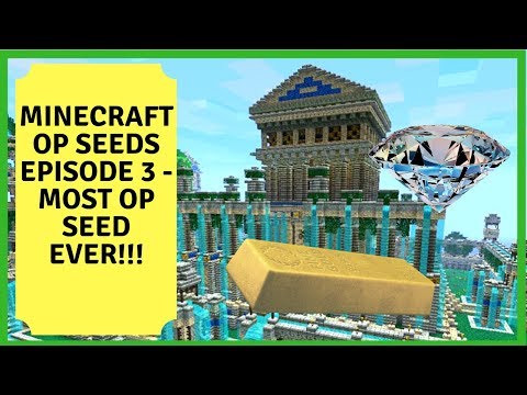 BEST SEED EVER!!! - Minecraft OP Seeds #3 (1.13.1)