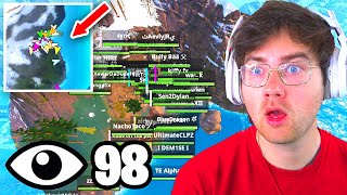 I Got 100 Players To Land In The Secret Cave In Chapter 5 Fortnite (Unbelievable)