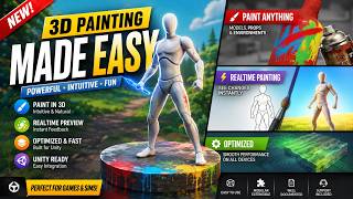 New Unity 3D Paint Tool - Simple Painter | Simple Paint 3D