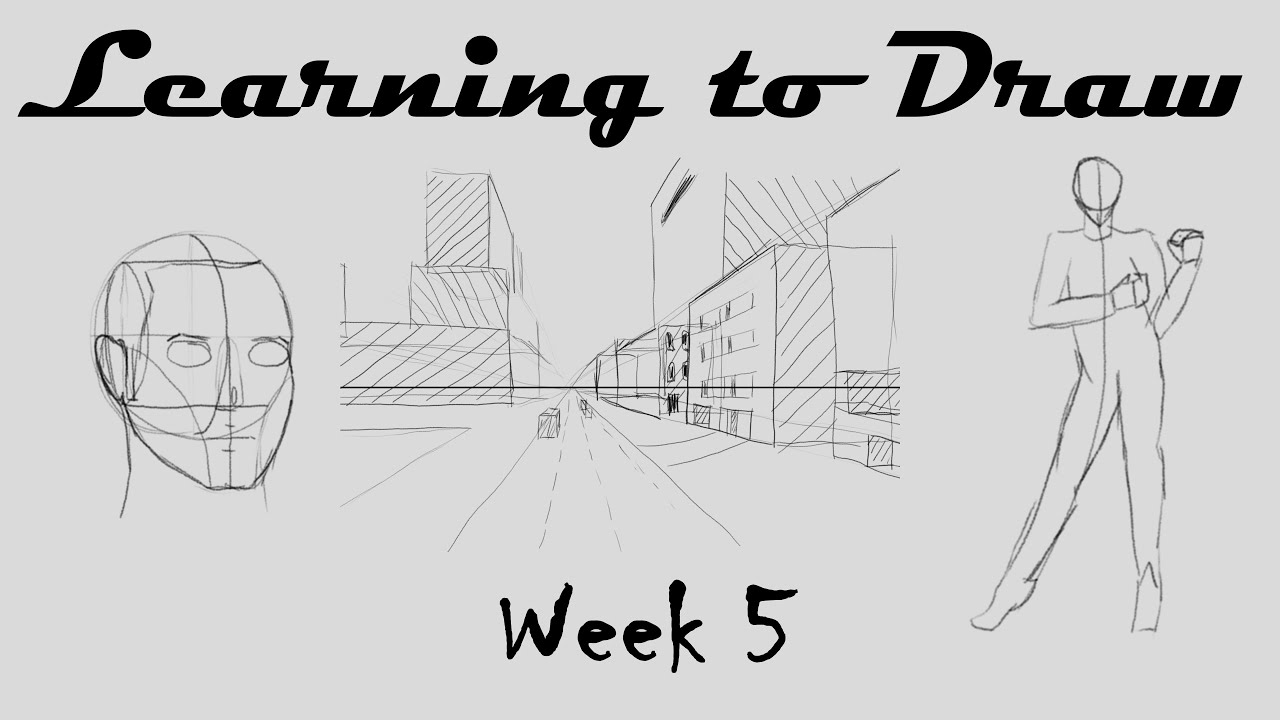 Draw Week Learning to Draw in 1 Year - Week 5: Unlocking New Skills - YouTube