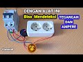 CARA MEMASANG AMPERE METER DAN VOLT METER DIGITAL 