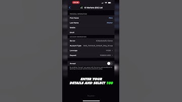 Open a demo account in 20 seconds