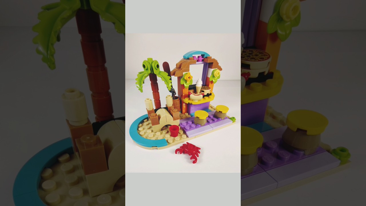 LEGO 🍦 the beach cafe model from construction set 👒