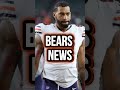 Chicago Bears Roster News Ft. Montez Sweat #shorts #bears #nfl