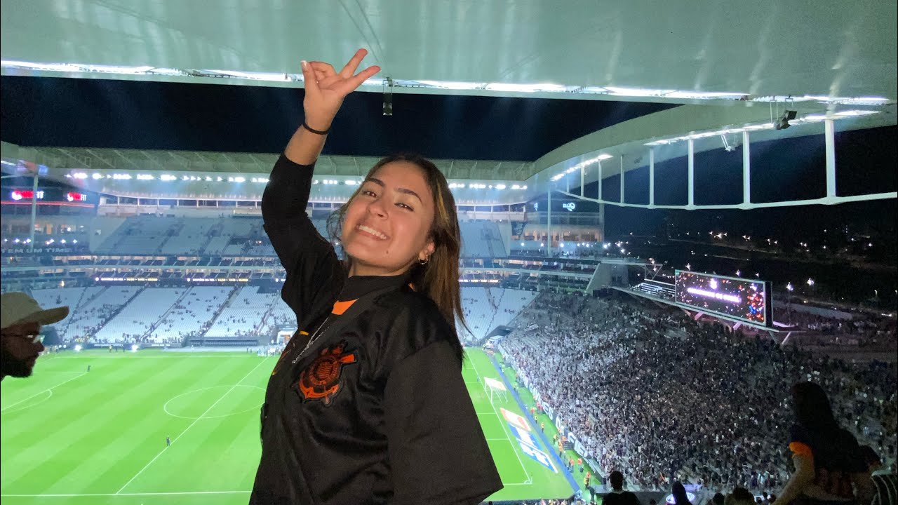 Indo pro Jogo na neo química arena 🖤🤍🦅