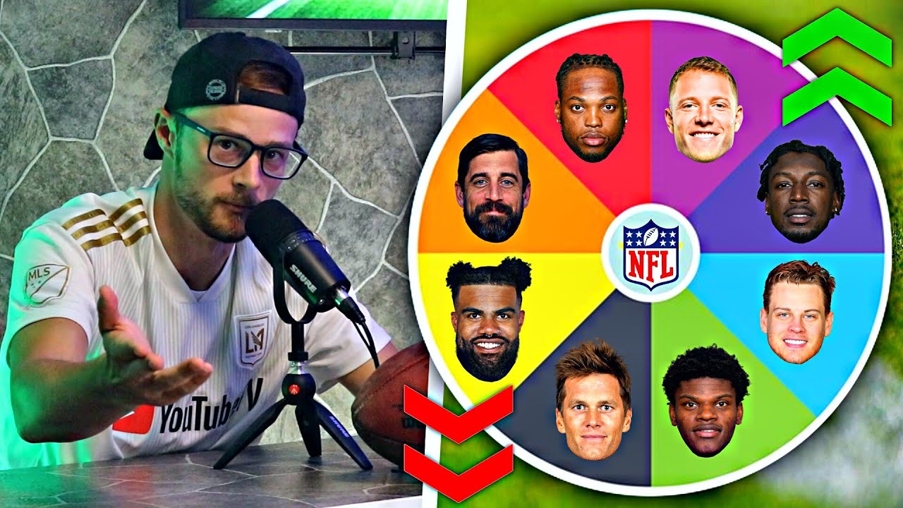 SPIN THE WHEEL OF NFL OVER OR UNDERS CHALLENGE!! YouTube