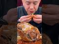 ASMR EATING DELICIOUS GOAT HEAD CURRY #mukbang #asmreating #asmr #shorts