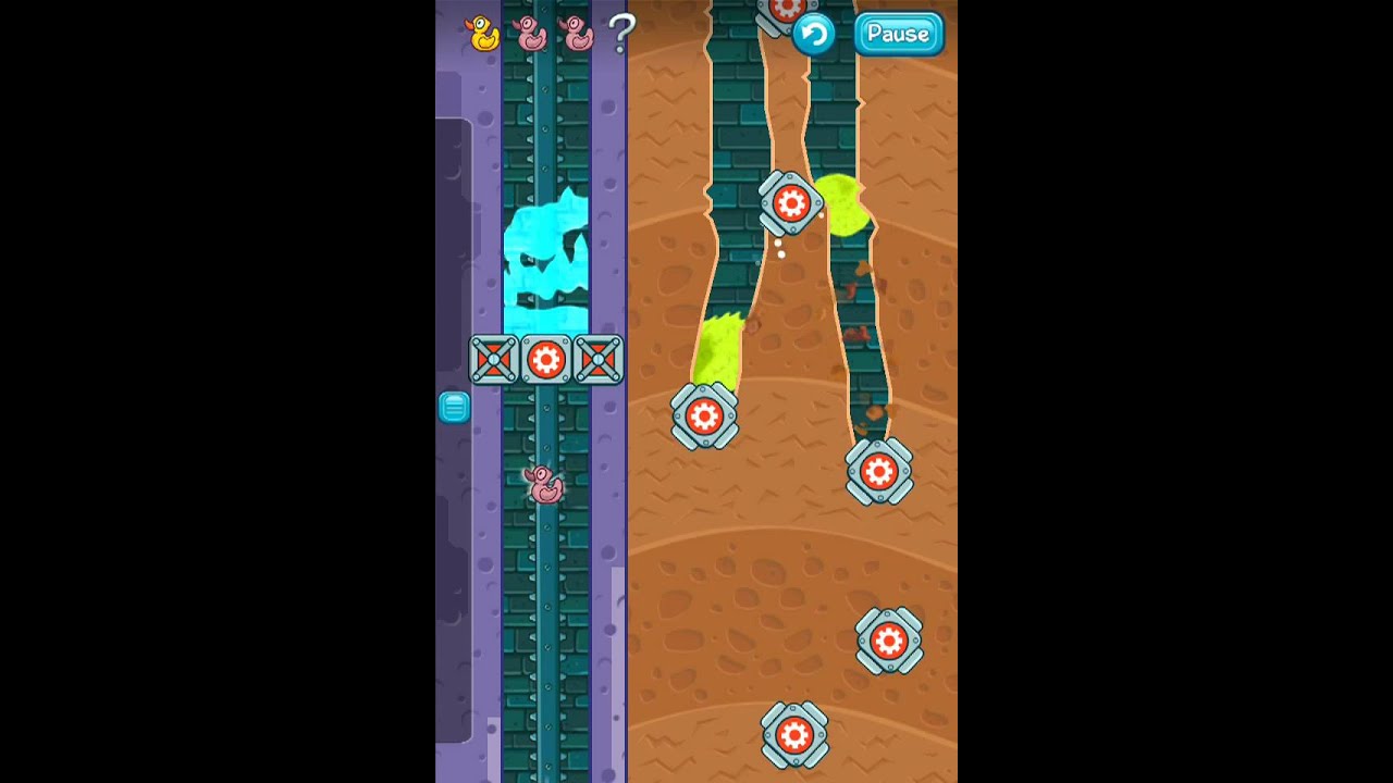 Where's my water? Level 3-15 - 3 Stars Walkthrough - Wo ist mein Wasser?