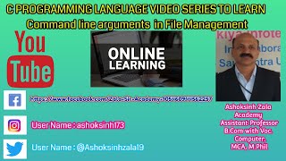 Write and Read a File Using Command Line Arguments in C Programming Language
