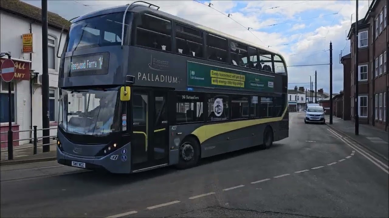 134 - Blackpool Trams & Buses in Fleetwood on Monday 27th February 2023