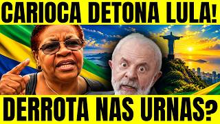 🚨🇧🇷 RIO WOMAN BLASTS LULA AND SAYS RIO DE JANEIRO WILL DEFEAT LULA AT THE POLLS!