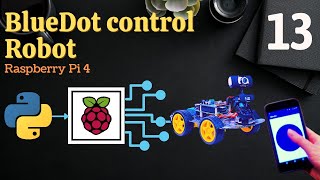 Blue Dot Control Robot using Python in Raspberry Pi 4, #Python, #RaspberryPi, #ROBOT screenshot 1