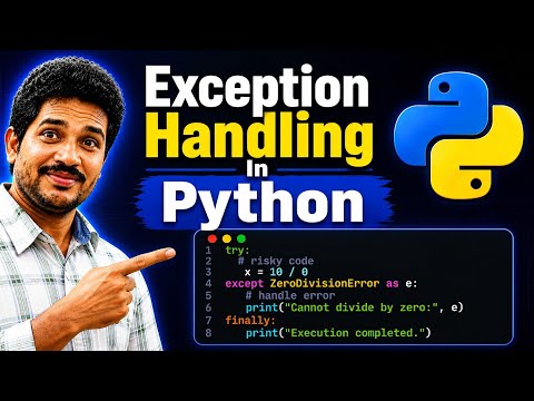 Exception Handling in Python - YouTube
