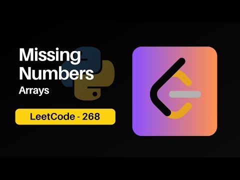 268. Missing Numbers | Python | Leetcode
