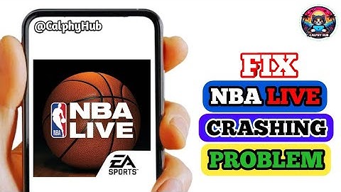 how to fix NBA Live Mobile Crashing problem | NBA live crash fixed | NBA live keeps Crashing Fixed