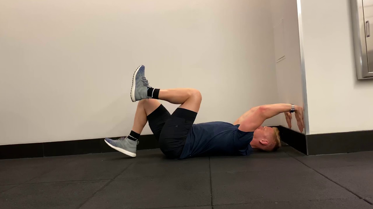 Wall Bug Core Training - YouTube