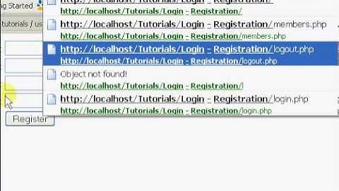 PHP Tutorials // User Registration System (Part 2/4)